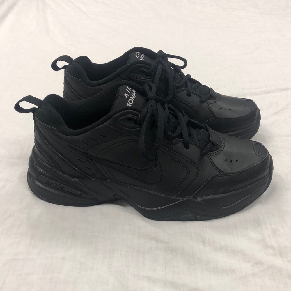 Nike Air Monarch IV Men’s Black Training Shoes/ Size: 9/ Style: 415445-001